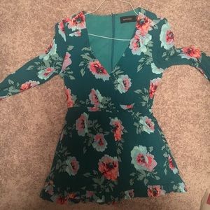 Mink pink adorable romper